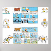 Ding Duck Aviation Comic Poster (Voorkant)