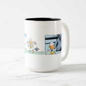 Ding Duck Aviation Humor Mok (Voorkant rechts)