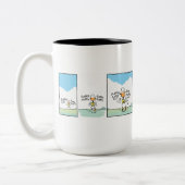 Ding Duck Aviation Humor Mok (Links)