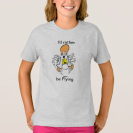 Ding Duck Cartoon Flying Shirt