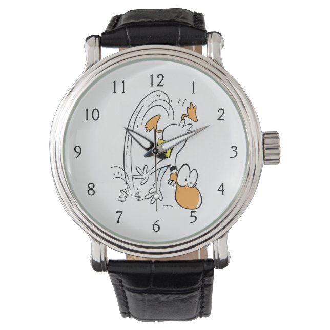 Ding Duck Crash Horloge (Voorkant)
