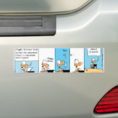 Ding Duck Flight Theory Class Bumpersticker (Op auto)