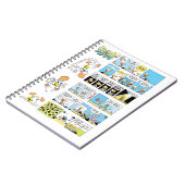 Ding Duck Flying School Exams Notitieboek (Linkerzijde)