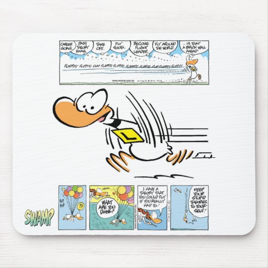 Ding Duck Mousepad Muismat (Voorkant)