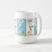 Ding Duck Pre-Flight Check List Koffiemok (Voorkant rechts)