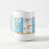 Ding Duck Pre-Flight Check List Koffiemok (Voorkant links)