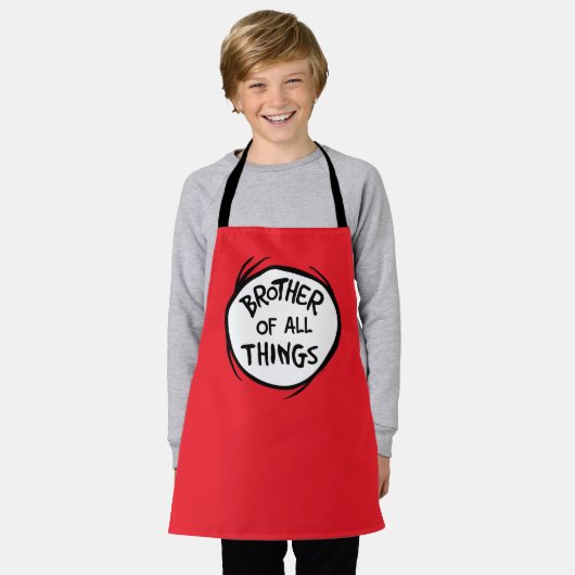 Ding één ding twee - Broeder van alle dingen Schort (Gedragen)