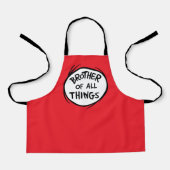 Ding één ding twee - Broeder van alle dingen Schort (Voorkant)