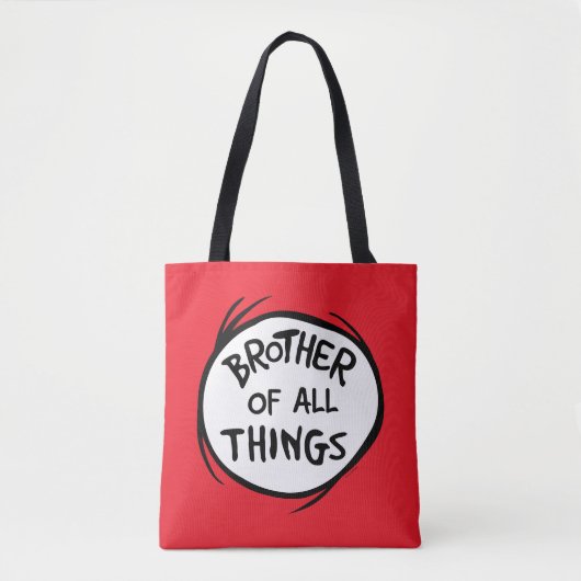 Ding één ding twee - Broeder van alle dingen Tote Bag (Voorkant)