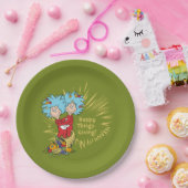 Ding Een Ding Twee Dingen-Geving! Papieren Bordje (Feest)