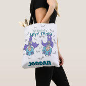 Ding Eén Ding Twee Een Beetje een Vleermuis-achtig Tote Bag (Dichtbij)