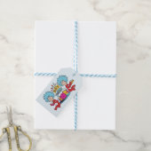Ding Eén Ding Twee Feest Dingen Cadeaulabel (Met Touw)