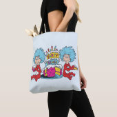 Ding Een Ding Twee Feest Dingen Tote Bag (Dichtbij)