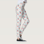 Ding Eén Ding Twee Feestpatroon Leggings (Rechts)