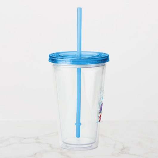 Ding Een Ding Twee Gelukkige Dingen Acryl Drinkbeker (Rechts)