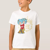 Ding één ding twee gelukkige dingen-geven! t-shirt (Voorkant)