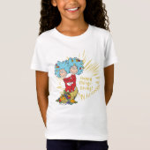 Ding één ding twee gelukkige dingen-geven! t-shirt (Voorkant)