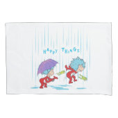 Ding Een Ding Twee Gelukkige Dingen Kussensloop (Voorkant)