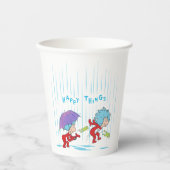 Ding Een Ding Twee Gelukkige Dingen Papieren Bekers (Voorkant)