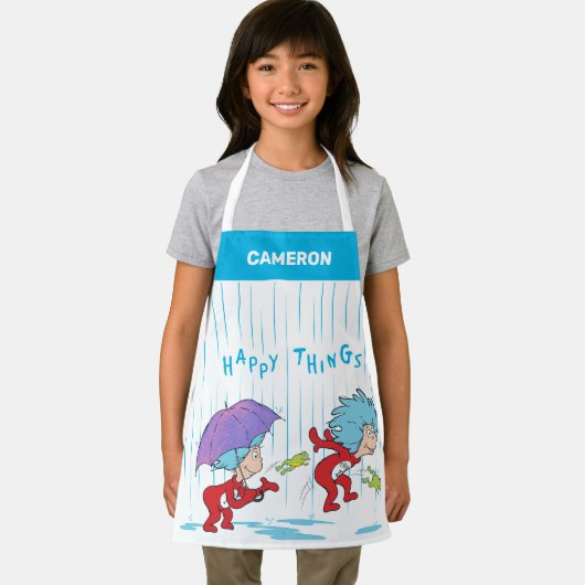 Ding Een Ding Twee Gelukkige Dingen Schort (Insitu)