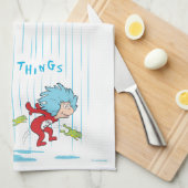 Ding Een Ding Twee Gelukkige Dingen Theedoek (Quarter Fold)