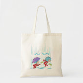 Ding Een Ding Twee Gelukkige Dingen Tote Bag (Voorkant)