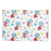 Ding Een Ding Twee Hoppy Frog Dingen Patroon Kussensloop (Achterkant)