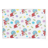 Ding Een Ding Twee Hoppy Frog Dingen Patroon Kussensloop (Voorkant)