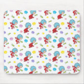 Ding Een Ding Twee Hoppy Frog Dingen Patroon Muismat (Voorkant)