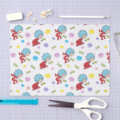 Ding Een Ding Twee Hoppy Frog Dingen Patroon Tissuepapier (Craft)