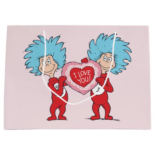 Ding één ding twee Ik hou van je Groot Cadeauzakje (Voorkant)