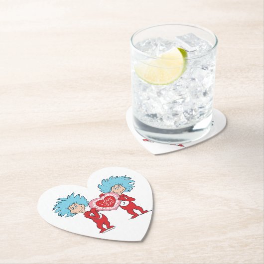 Ding één ding twee Ik hou van je Kartonnen Onderzetters (Insitu)