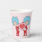 Ding één ding twee Ik hou van je Papieren Bekers (Achterkant)