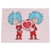 Ding Een Ding Twee Ik Hou Van Jou Groot Cadeauzakje (Voorkant)