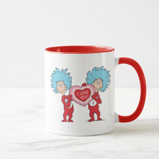Ding Een Ding Twee Ik Hou Van Jou Mok (Rechts)