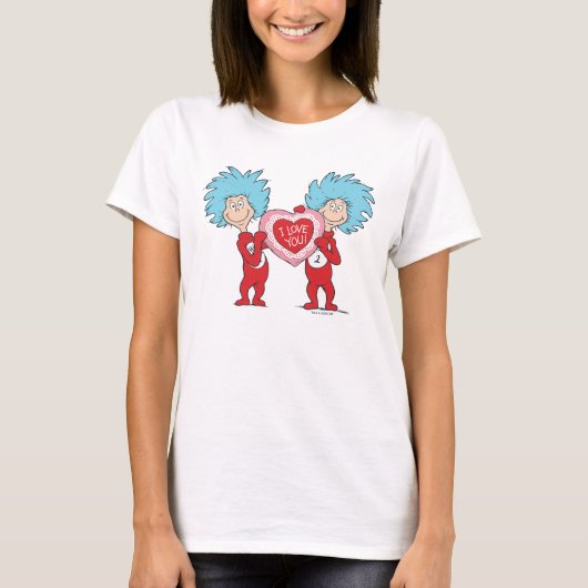 Ding Een Ding Twee Ik Hou Van Jou T-shirt (Voorkant)