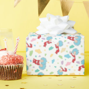 Ding één ding twee lieve dingen patroon cadeaupapier