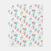 Ding één ding twee lieve dingen patroon fleece deken (Voorkant)