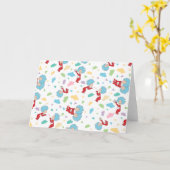 Ding één ding twee lieve dingen patroon kaart (Gele Bloem)