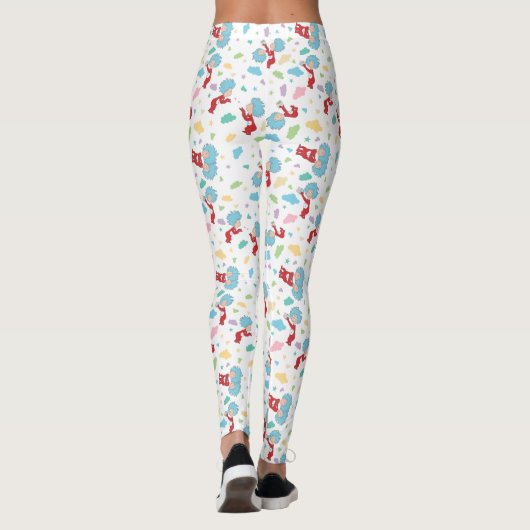 Ding één ding twee lieve dingen patroon leggings (Achterkant)