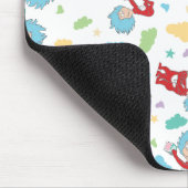 Ding één ding twee lieve dingen patroon muismat (Hoek)