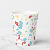 Ding één ding twee lieve dingen patroon papieren bekers (Voorkant)