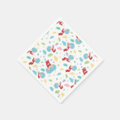 Ding één ding twee lieve dingen patroon servet (Hoek)