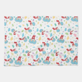 Ding één ding twee lieve dingen patroon theedoek (Horizontaal)