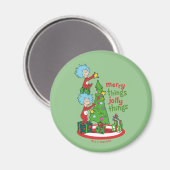 Ding Eén Ding Twee Merry Things Jolly Things Magneet (Voorkant / Achterkant)