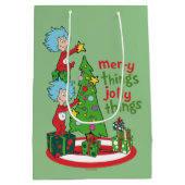 Ding Eén Ding Twee Merry Things Jolly Things Medium Cadeauzakje (Achterkant)
