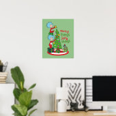 Ding Eén Ding Twee Merry Things Jolly Things Poster (Thuiskantoor)
