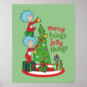 Ding Eén Ding Twee Merry Things Jolly Things Poster (Voorkant)