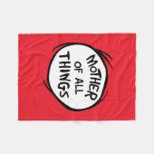 Ding één ding twee - Moeder van alle dingen Fleece Deken (Voorkant (Horizontaal))