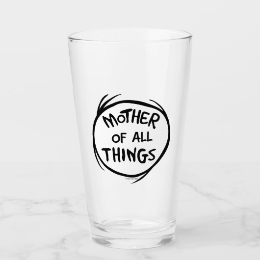 Ding één ding twee - Moeder van alle dingen Glas (Voorkant)